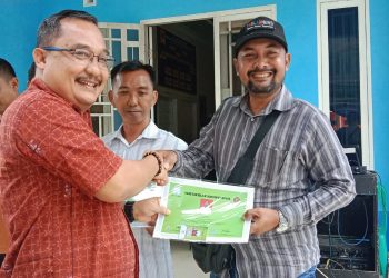 Wartawan Taslabnews dan 31 Insan Pers Lainnya Terima Kartu Kompetensi