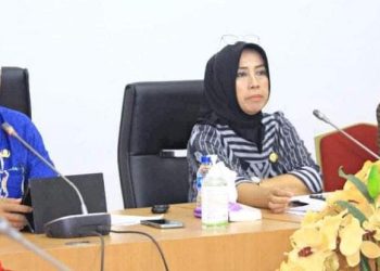 Kepala Bappeda Labuhanbatu Hobol Z Rangkuti (kiri).