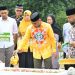 Wakil Bupati Labura, H. Samsul Tanjung bersama Sekda dan OPD melakukan ziarah ke makam tokoh pemekaran