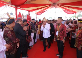 Gubsu hanya Kunjungi Rumah Adat Melayu di Pembukaan PSBD ke V Kabupaten Asahan 
