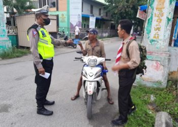 Satlantas Polres Asahan Sosialisasi Kamseltibcar Lantas