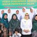 Wabup Labuhanbatu Hj Ellya Rosa Siregar saat hadir pada acara tersebut.