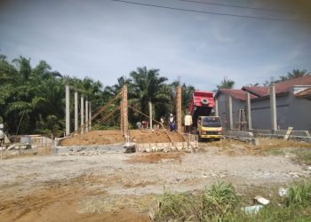 Pembangunan 3 Ruko di Asahan Tanpa IMB