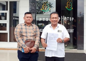 Rapidin Simbolon Dilapor ke Kejati Sumut, Terkait Kasus Korupsi Dana Covid-19 di Samosir