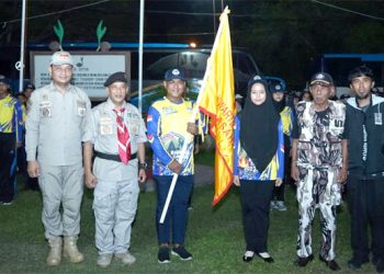 Lepas Kontingen Pramuka ke Raimuna di Langkat, Ini Pesan Bupati Asahan