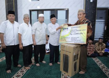 Tim  Safari Ramadhan Pemkab Asahan Kunjungi Dua Masjid
