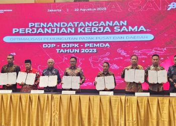 Optimalkan Pajak Jadi Sumber PAD, Bupati Asahan Tandatangani Perjanjian Kerjasama