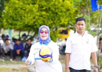 Wabup Labuhanbatu Buka Turnamen Voli Antar Pelajar