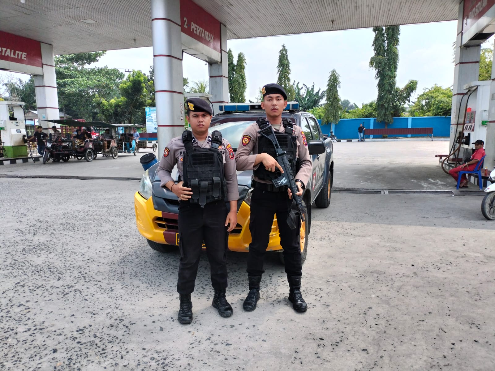 Sat Samapta Polres Tanjungbalai Sambangi Perkantoran dan Perumahan 