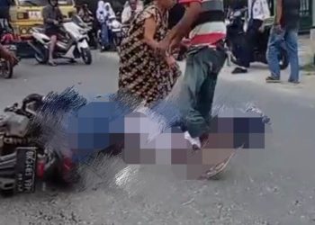 Tabrakan Maut di Sidodadi Asahan, 1 Tewas 2 Luka-luka