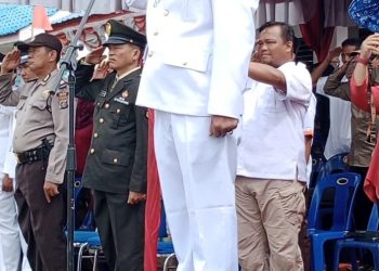 Ribuan Warga Kecamatan Meranti Asahan Menghadiri Peringatan HUT ke 78 RI 