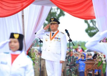 Bupati Labura Jadi Inspektur Upacara HUT ke 78 RI 