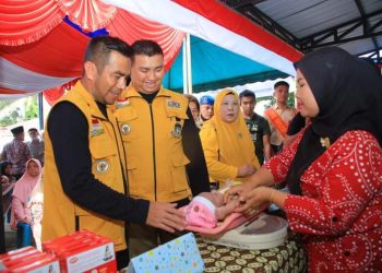 Bupati Labura Laksanakan Bung Desa ke-13 di Kuala Beringin