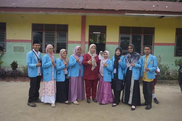 Silaturahmi Mahasiswa KKN Kelompok 6 IAIDU  ke SD Yapendak Asahan Disambut Baik