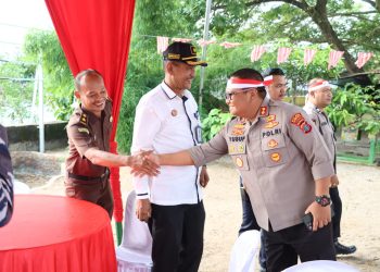 Peduli Lingkungan, Polres Tanjungbalai Tanam 1.500 Pohon