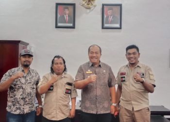 Audiensi PD IWO Asahan-Batubara dengan Wabup, Taufik  Paparkan Sejumlah Program Kerja Pemkab