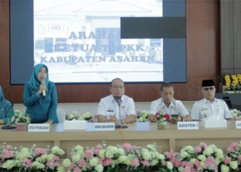 Hadapi Evaluasi Lomba Provsu, TP PKK Asahan Gelar Rakornis