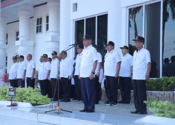 Usai Libur Idul Fitri, Bupati Asahan Pimpin Apel Gabungan