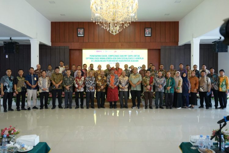 Bupati Asahan Terima Kunjungan Kerja BKN Republik Indonesia