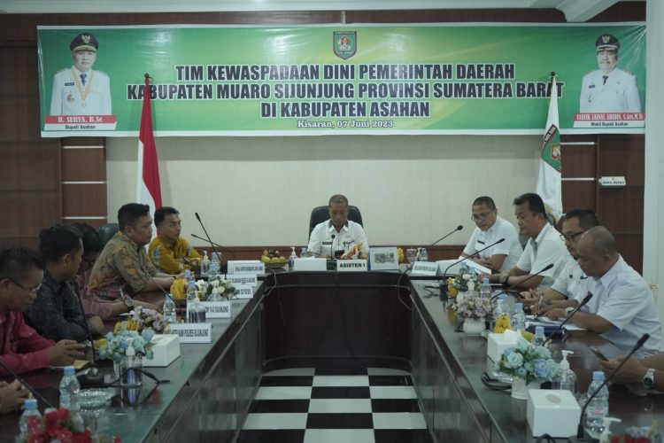 Pemkab Asahan Terima Tim Wasdin Kabupaten Muaro Sijunjung 