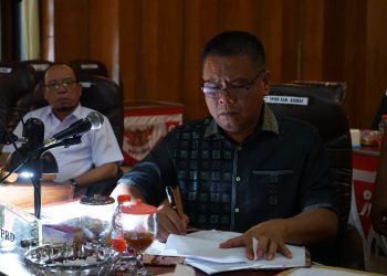 Bupati Sampaikan Jawaban Atas Pandangan Umum DPRD Kabupaten Asahan