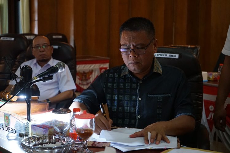 Bupati Sampaikan Jawaban Atas Pandangan Umum DPRD Kabupaten Asahan