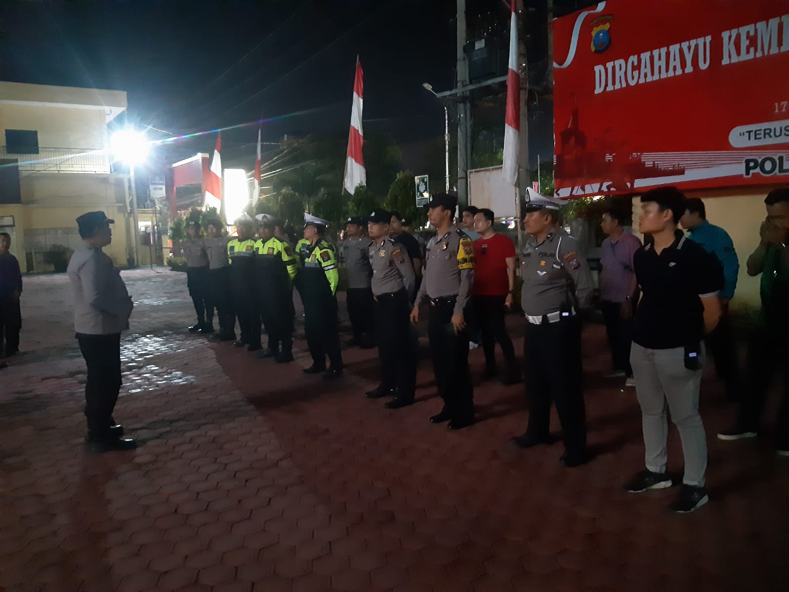 Polres Tanjungbalai Gelar Patroli Skala Besar