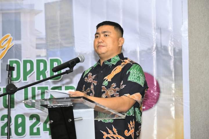 Bupati Labura, Hendriyanto Sitorus, membuka Raker DPRD tahun Sidang 2023 - 2024 