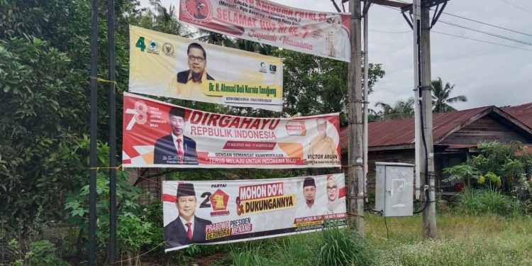 Spanduk dan Foto Caleg Mulai "Bertebaran"