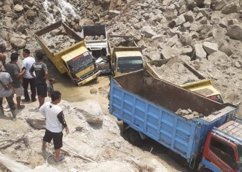 Dua Penambang di Aek Songsongan Asahan Tewas Tertimbun Batu Padas 