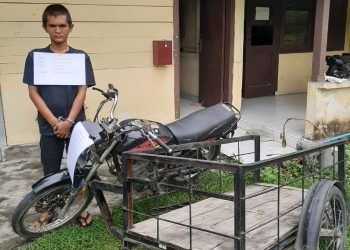 Pencuri Betor di Asahan Diringkus