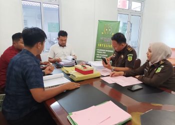 Kejari Asahan Terima Tersangka Tindak Pidana DD Dari Polres Asahan