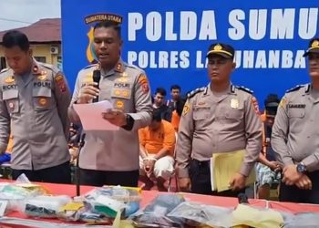 Polres Labuhanbatu Ungkap 82 Kasus Narkoba dan Tangkap 92 Pelaku