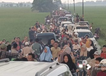 Viral, Objek Wisata Dadakan di Rawang Panca Arga Asahan “Diserbu” Warga