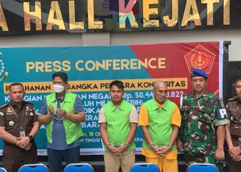 Pidmil Kejatisu Tahan 3 Tersangka Dugaan Korupsi 