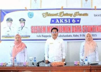 Tim Percepatan Stunting Labuhanbatu Gelar Aksi 6