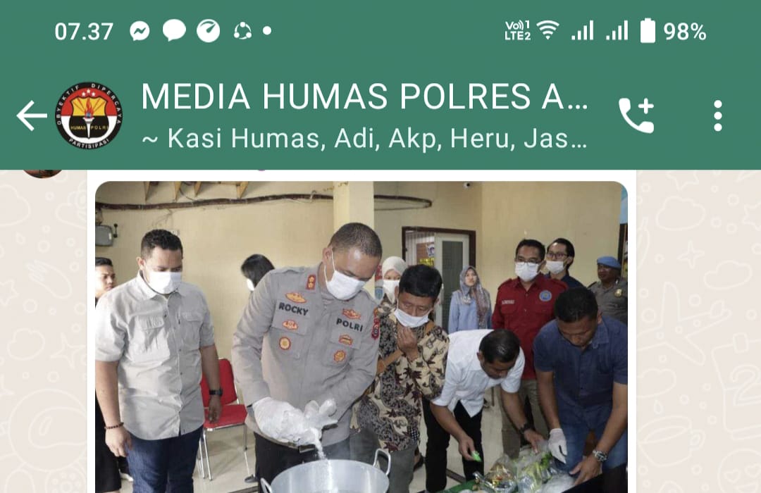 Polres Asahan Diduga Kotak-kotakkan Wartawan, Insan Pers di Grup WhatsApp Kecewa