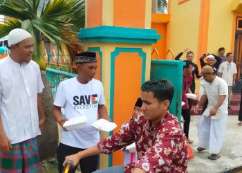 Jamaah Masjid Al Ikhlasiyah dan Komunitas Alqassam Doakan Perjuangan Warga Palestina