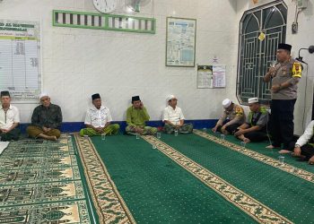 Polres Tanjungbalai Laksanakan Gerakan Sholat Subuh Berjama’ah 