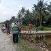 Jembatan di Desa Meranti Asahan Yang Hanyut Dihantam Banjir Segerah Diperbaiki