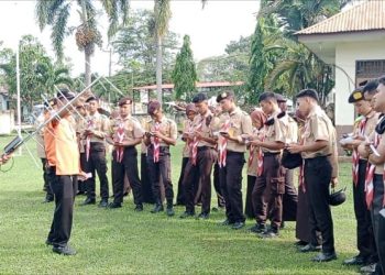 Kakwarcab Asahan Buka Jambore Nasional Jota-Joti Tahun 2023