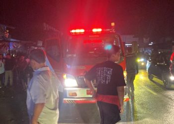 Rumah Semi Permanen di Aek Loba Asahan Terbakar