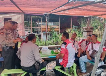 Songsong Pemilu 2024, Polres Tanjungbalai Sambangi Warga
