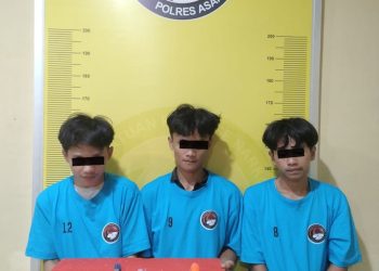  3 Pemakai Narkoba Diringkus Satnarkoba Polres Asahan