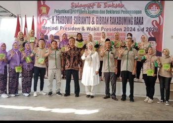 Lantik Papera Kabupaten Asahan, Baharuddin: Perkuat Kemenangan Prabowo