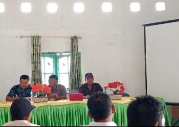 Desa Panca Arga Adakan Musyawarah Persiapan Tata Tanam Padi