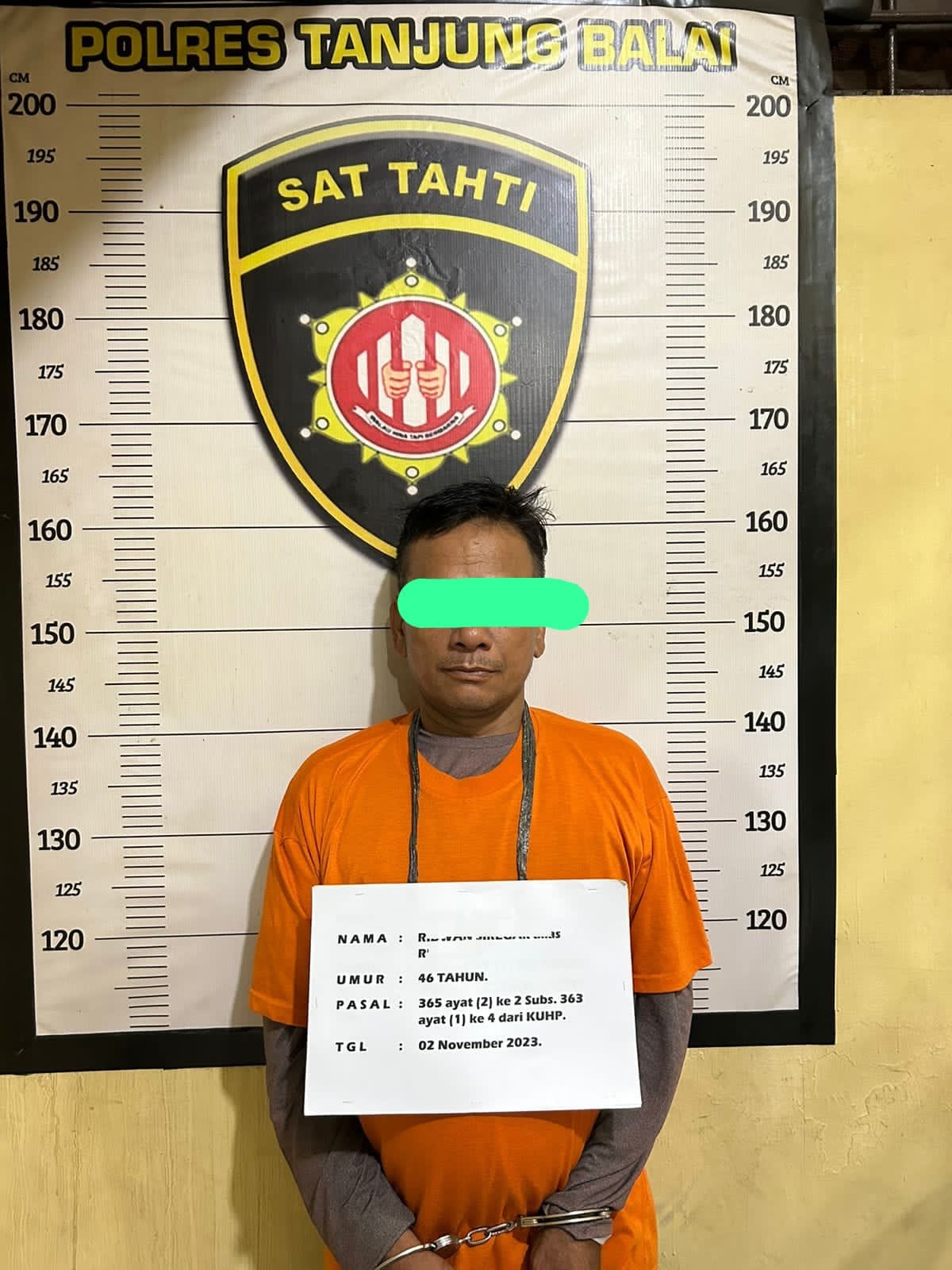 DPO Kasus Pencurian di Tanjungbalai Diringkus
