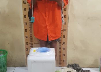 Warga Tinggi Raja Asahan Ini Mencuri di Air Joman