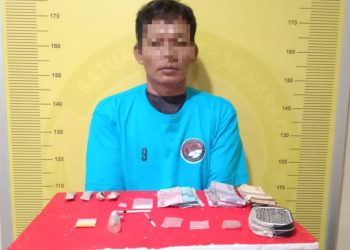 Pengedar Narkoba di Desa Rawang, Asahan Ditangkap Polisi