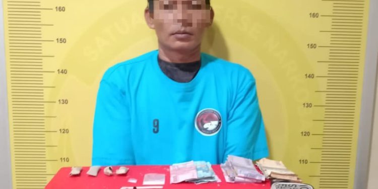 Pengedar Narkoba di Desa Rawang, Asahan Ditangkap Polisi